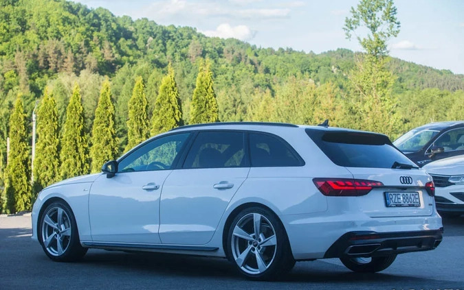 Audi A4 cena 155600 przebieg: 139800, rok produkcji 2021 z Wyszogród małe 211